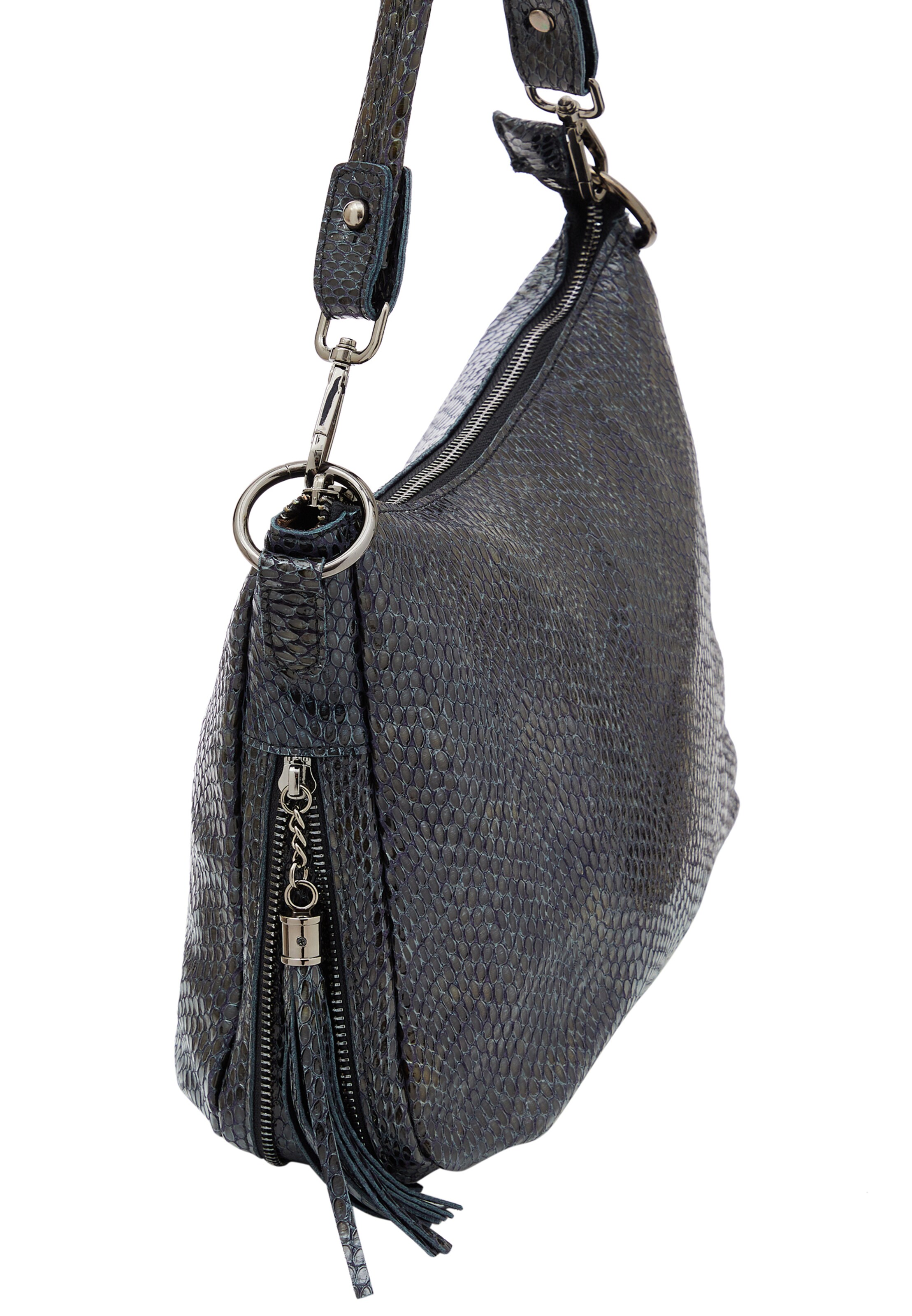 faina Skuldertaske i blå