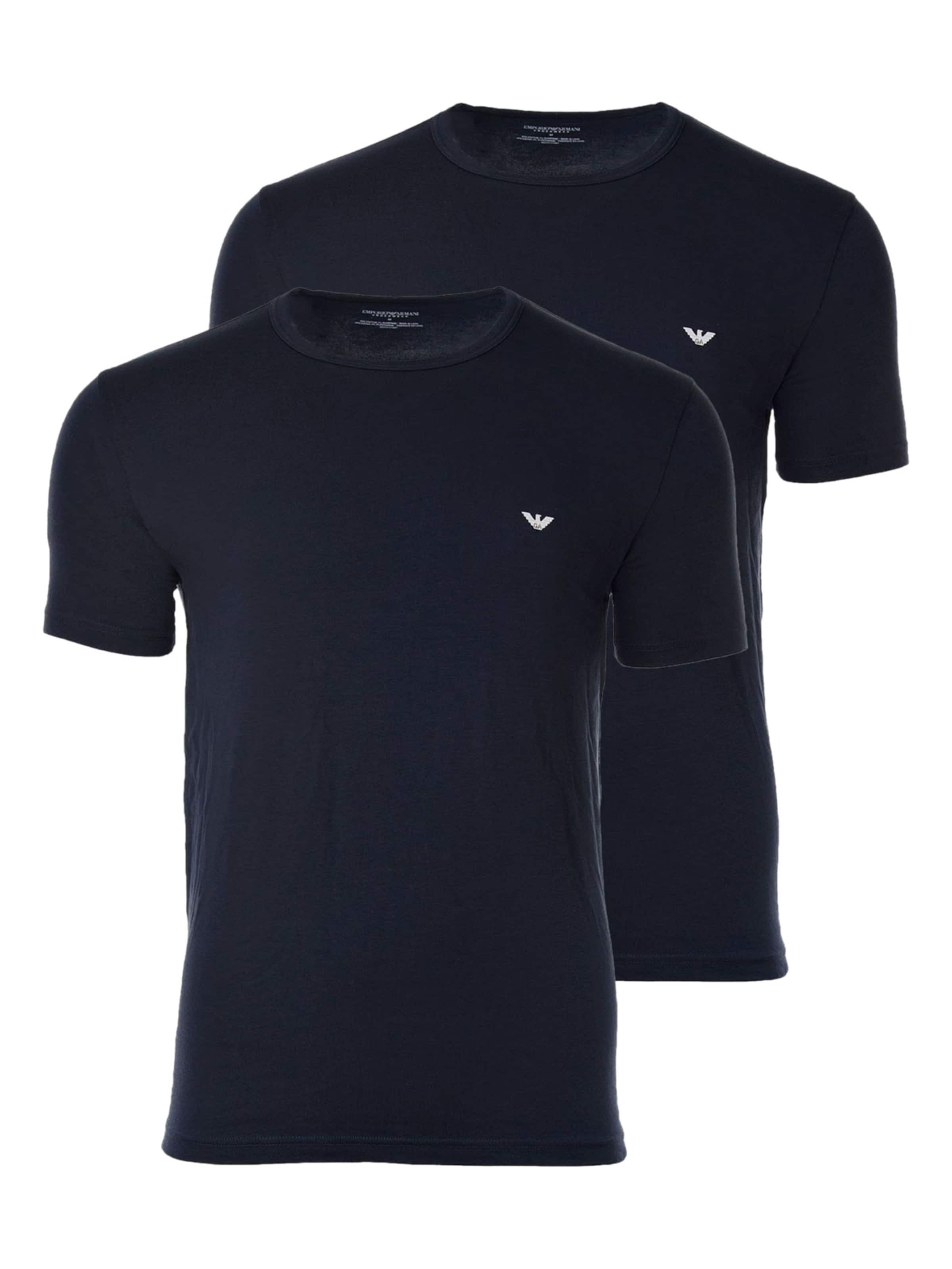 Emporio Armani - Camisa em azul: frente