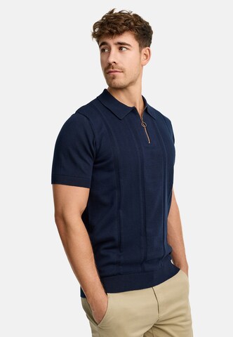 INDICODE JEANS Shirt ' Sago ' in Blauw