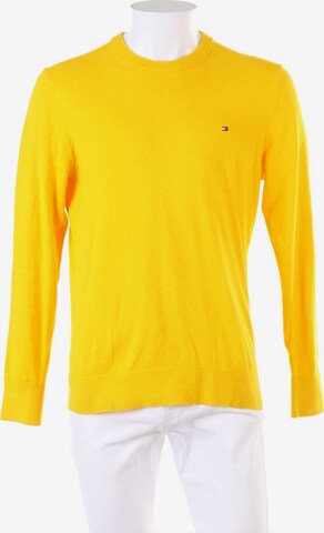 TOMMY HILFIGER Pullover M in Gelb: predná strana