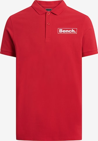 BENCH Polo Shirt 'Iverson' in Rot: predná strana