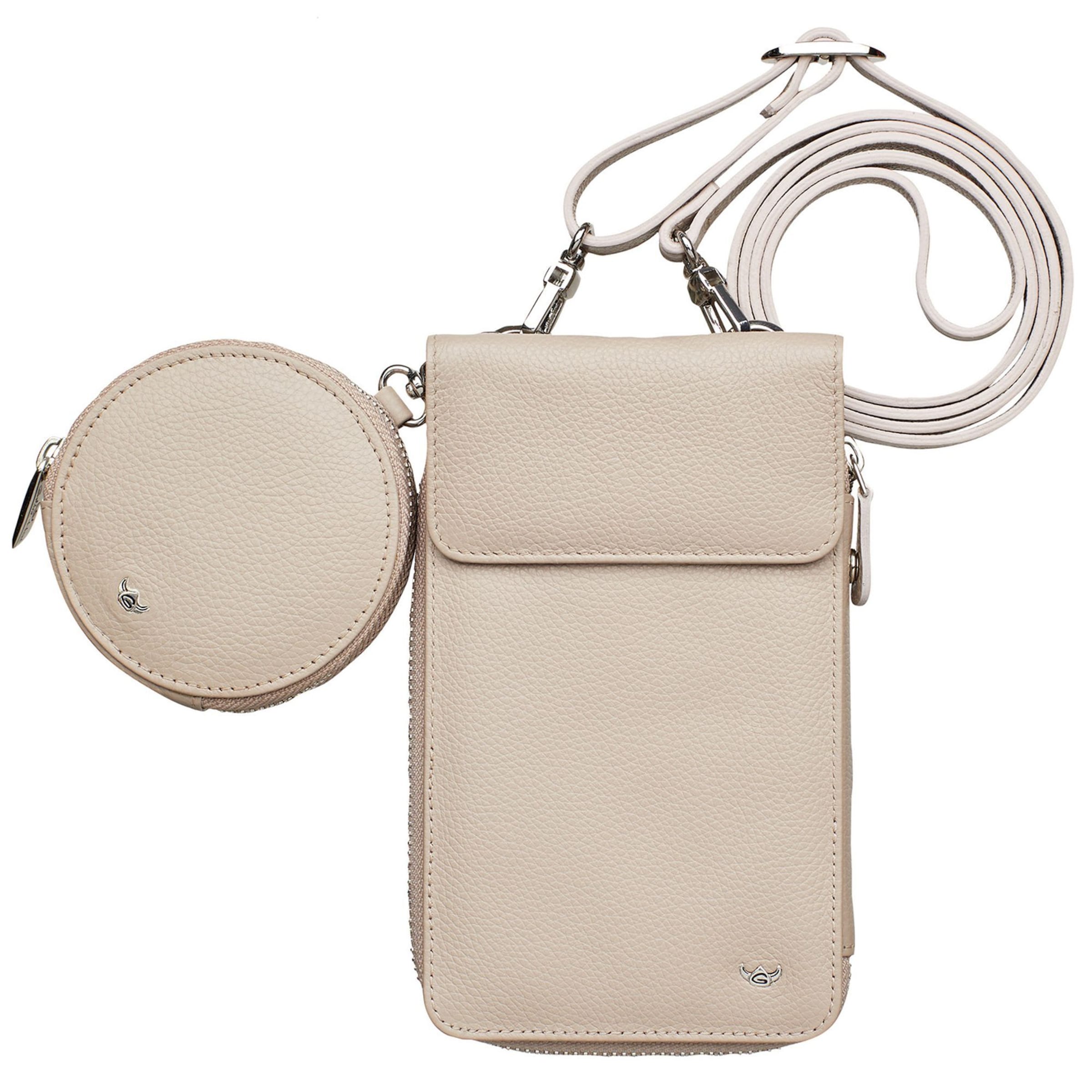 GOLDEN HEAD Smartphone case 'Palma ' in Beige: front