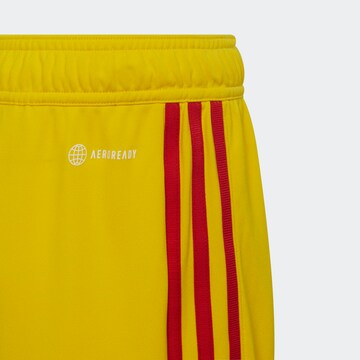Regular Pantalon de sport 'Tiro 23 League' ADIDAS PERFORMANCE en jaune