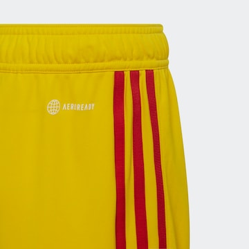 ADIDAS PERFORMANCE Regular Workout Pants 'Tiro 23 League' in Yellow