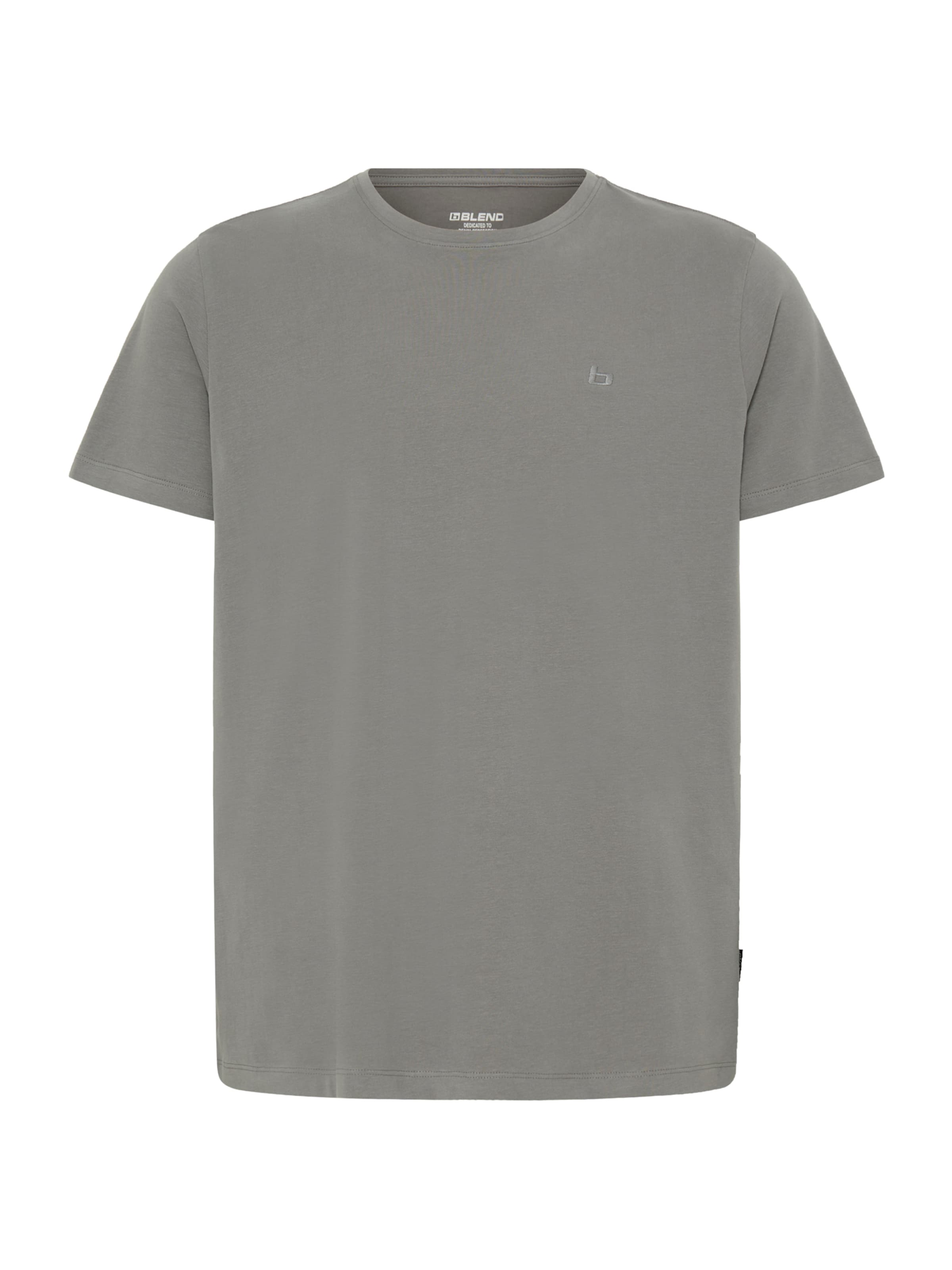 T-Shirt 'BHDinton' BLEND en gris : devant