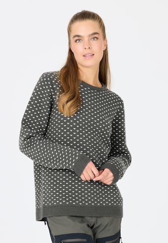 Whistler Sweater 'Borge' in Grey: front
