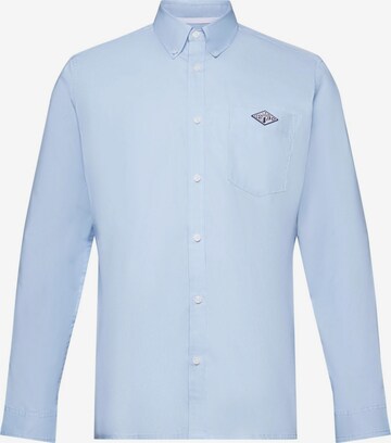 ESPRIT Button Up Shirt in Blue: front