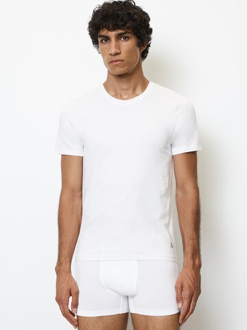 Marc O'Polo Shirt 'Essentials' in White: front