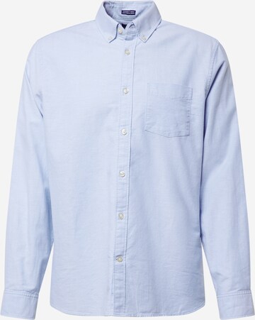 GAP Regular fit Button Up Shirt in Blue: front