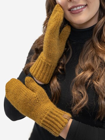 Vivisence Full Finger Gloves '7015R' in Yellow