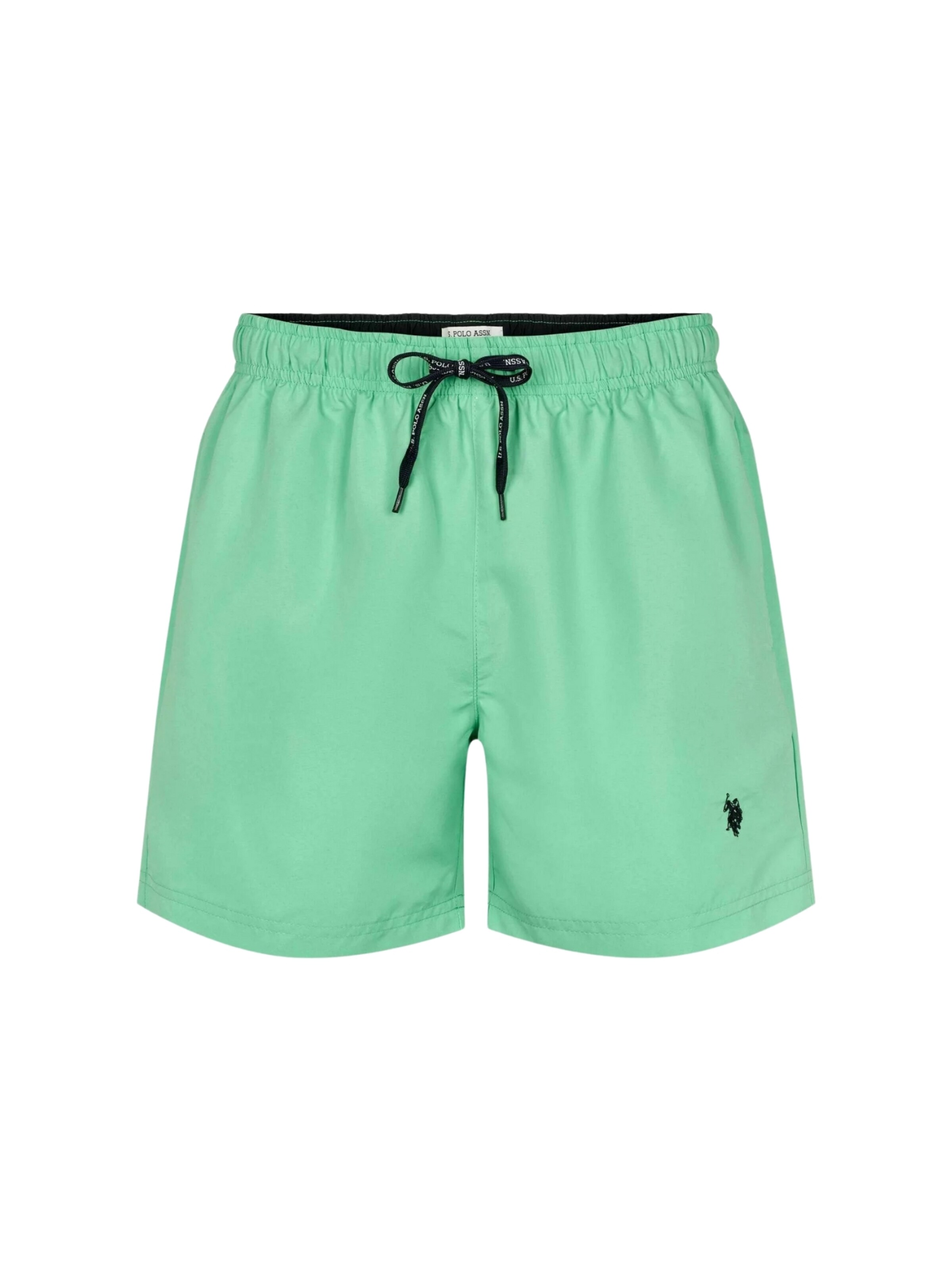U.S. POLO ASSN. Zwemshorts ' UMAZA ' in Groen: voorkant