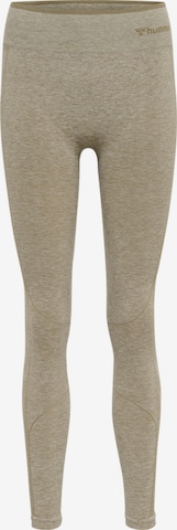 Hummel Sporthose in Beige: Vorderseite