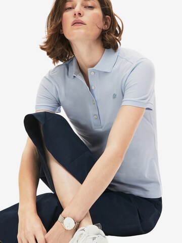 LACOSTE Poloshirt 'Chemise' in Weiß