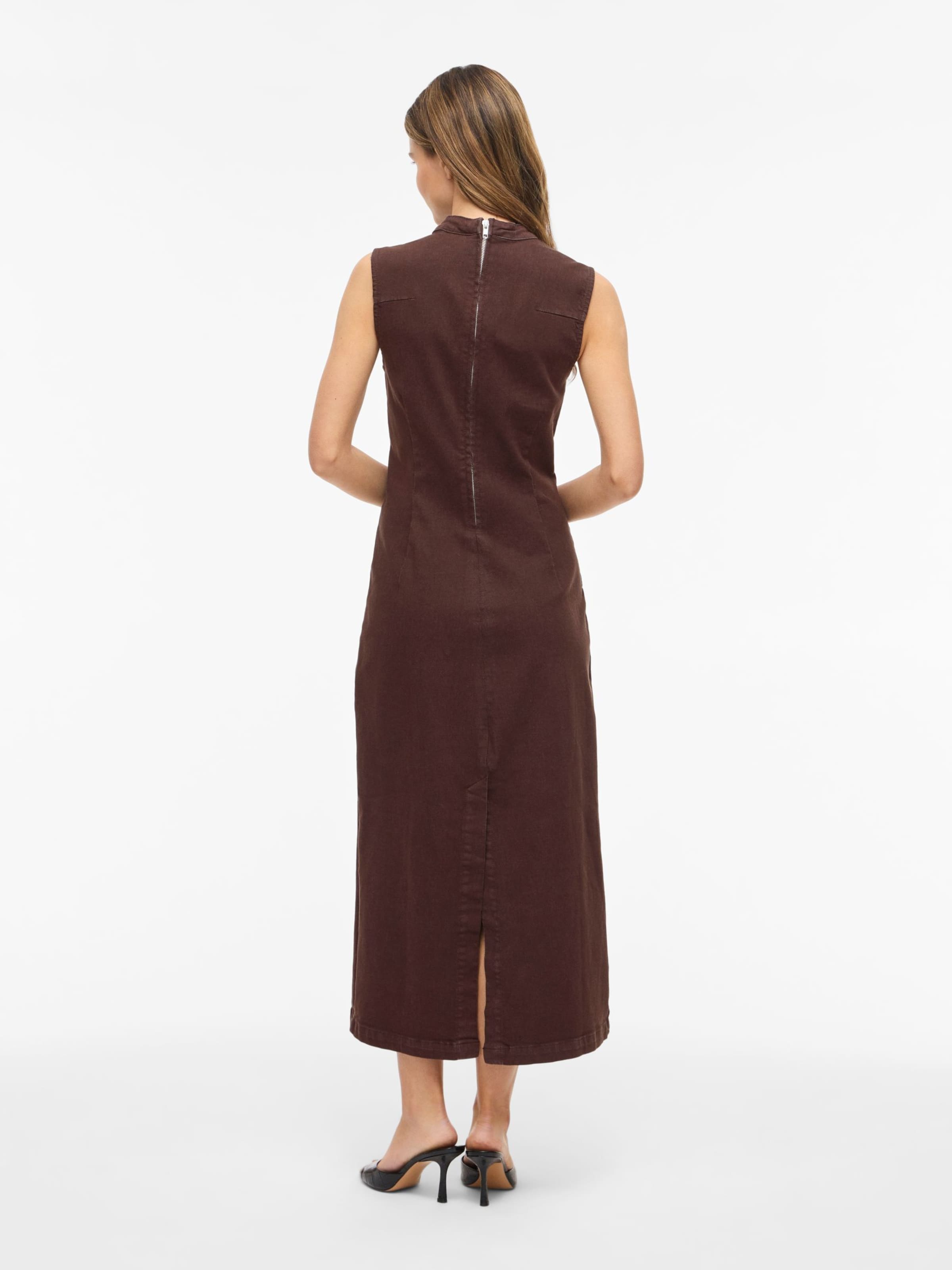 VILA Kleid in Braun