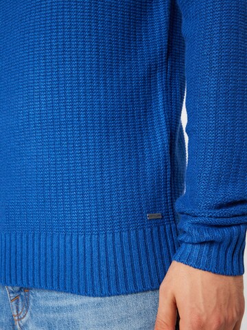 TOM TAILOR Pullover in Blau