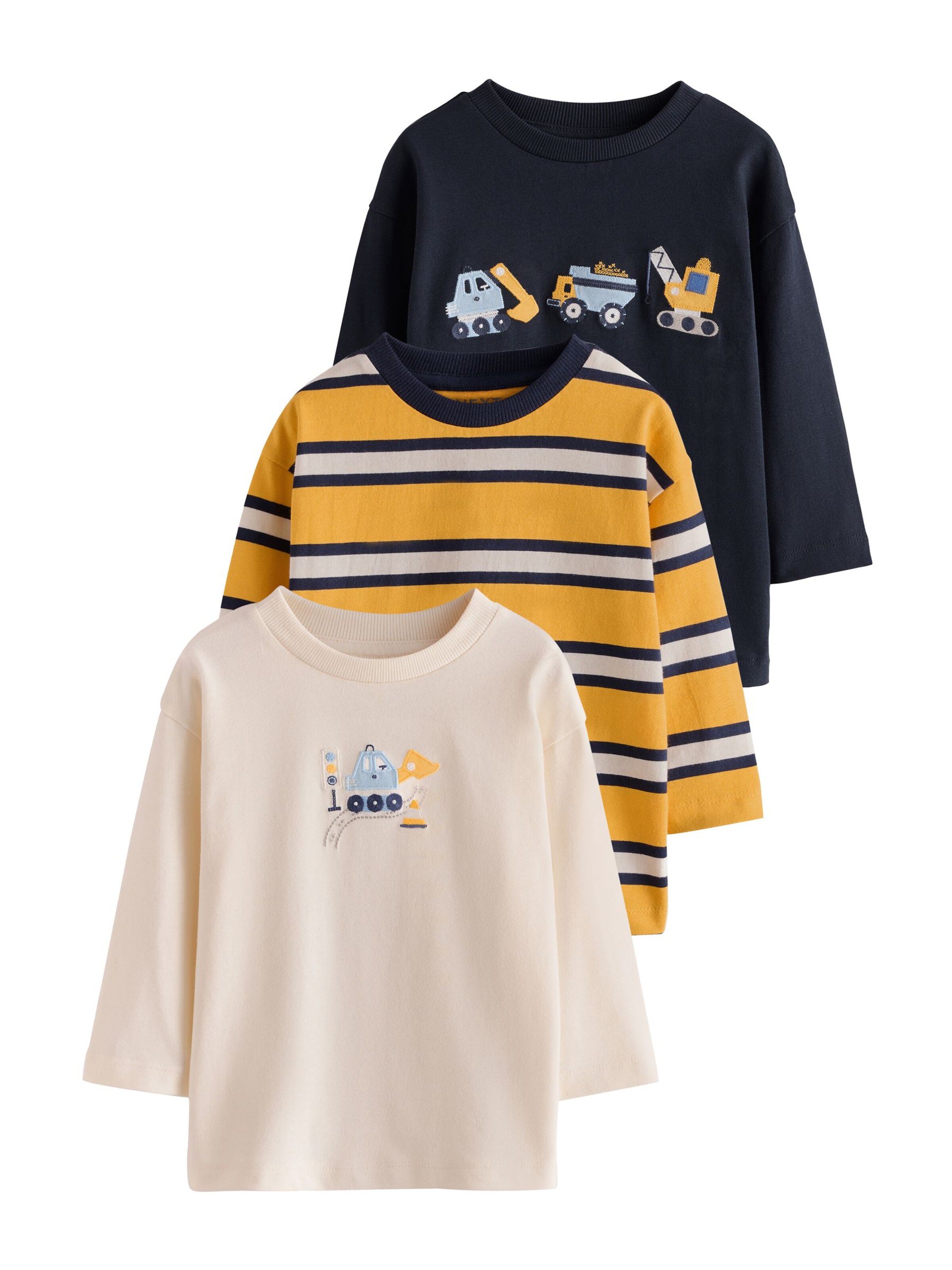 Next Shirt in Beige: front