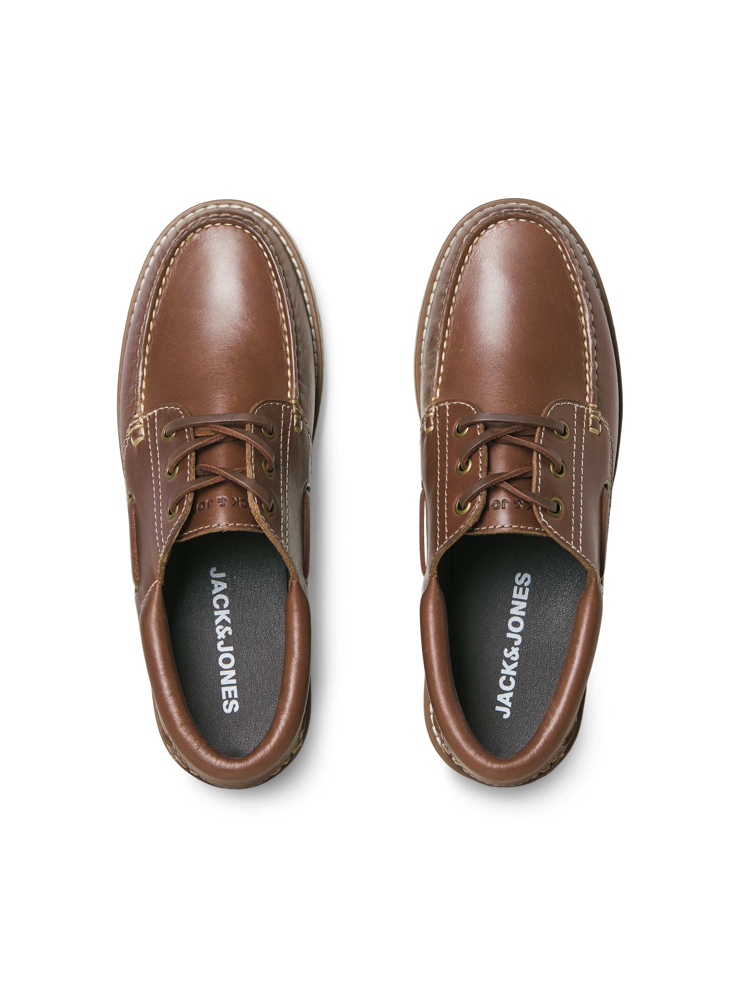 JACK & JONES Мокасины 'JFWBROOKLYN' в Коричневый