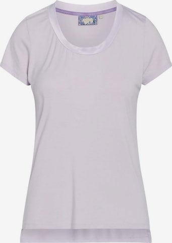 ESSENZA Pajama Shirt 'Luyza' in Purple: front