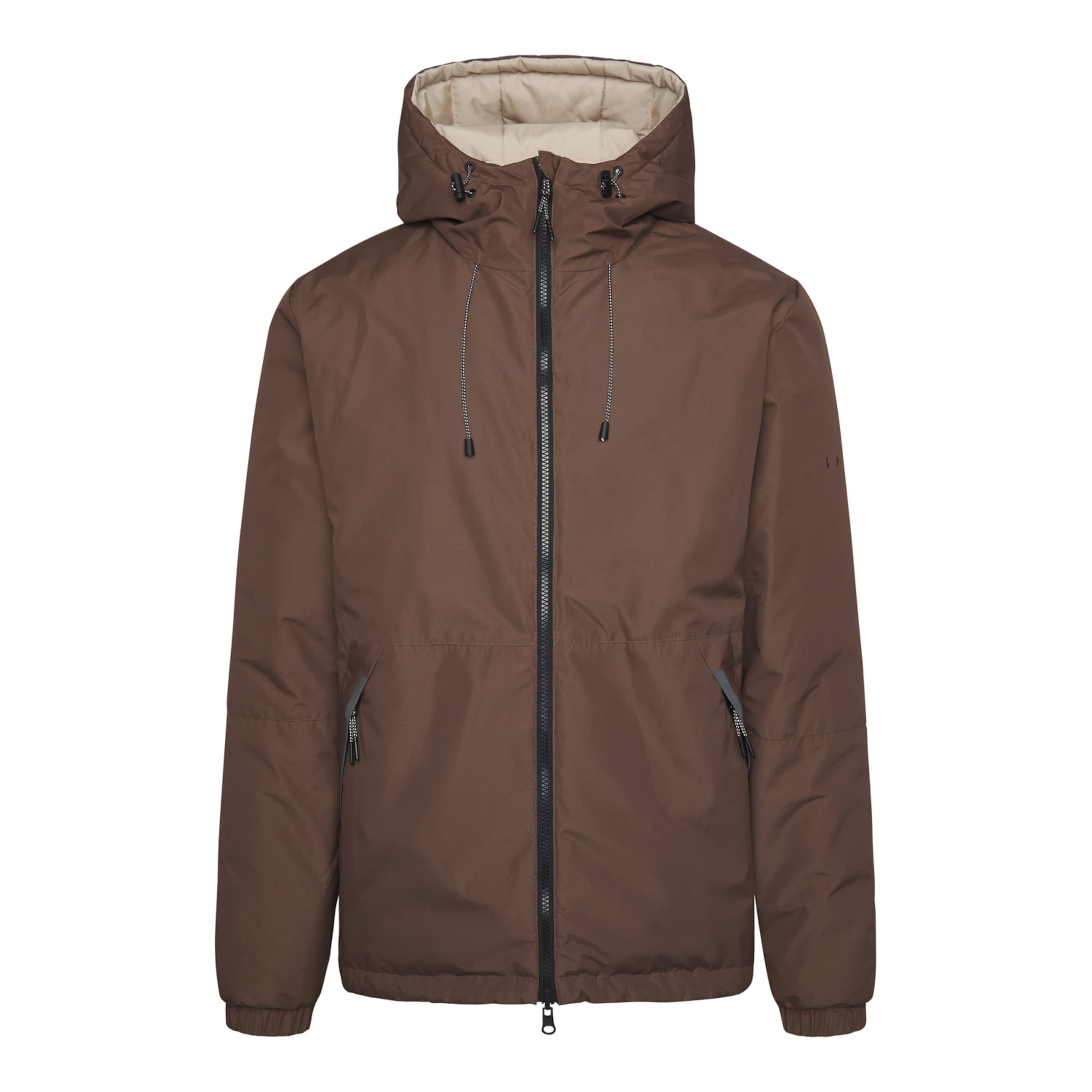 Veste de sport ' Volga ' Born en marron : devant