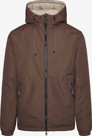 Veste de sport ' Volga ' Born en marron : devant