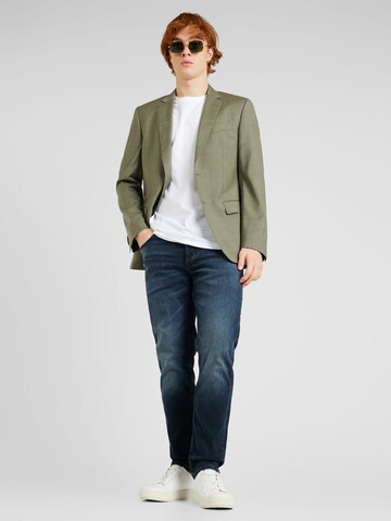 BOSS Slim fit Suit Jacket 'H-Huge' in Green