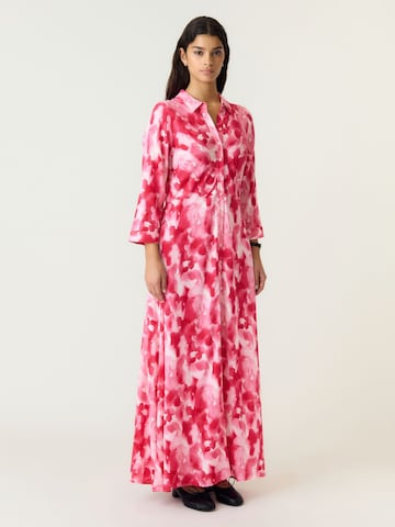 Abito camicia 'YASSavanna' di YAS in rosa