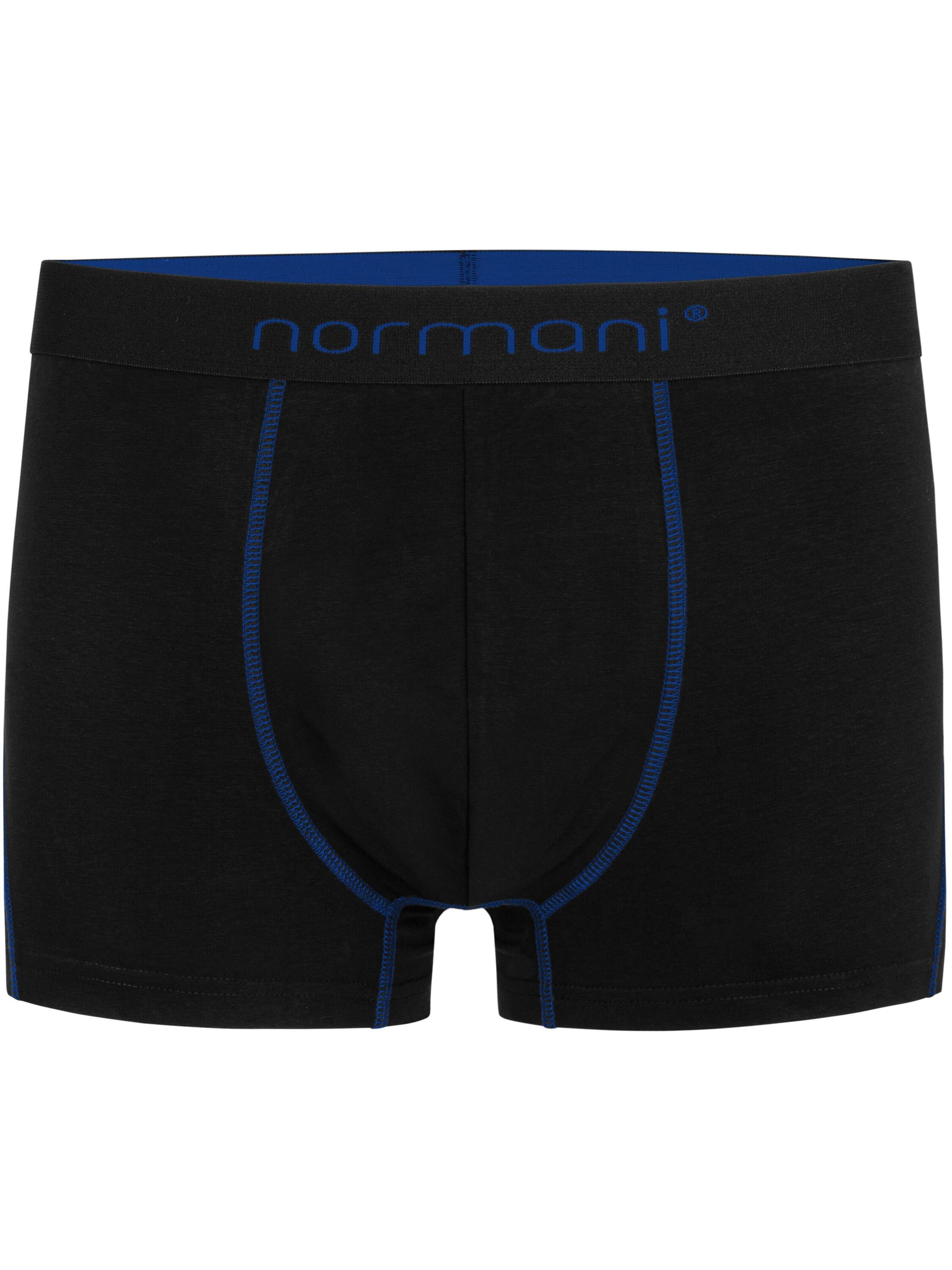 Boxers normani en bleu