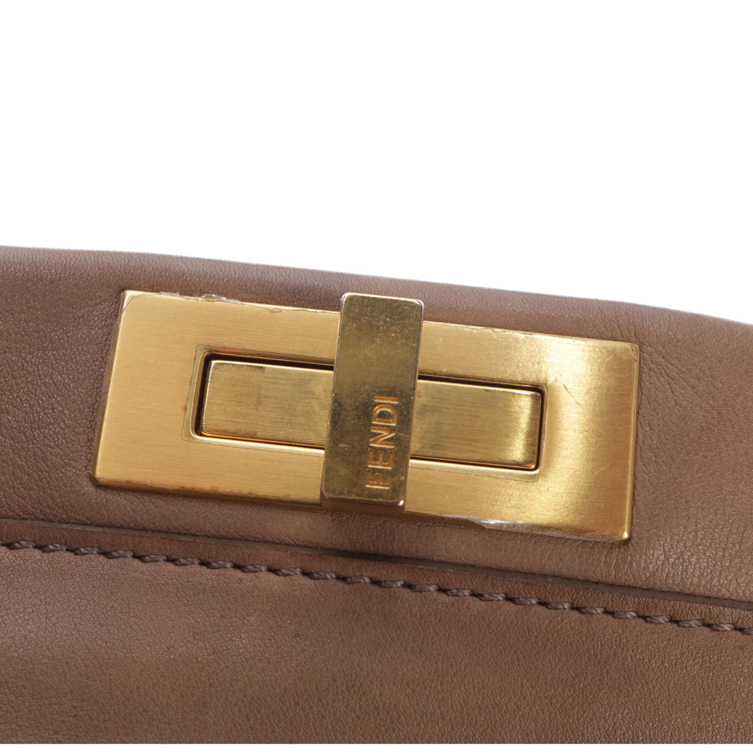 Fendi Schultertasche / Umhängetasche One Size in Braun