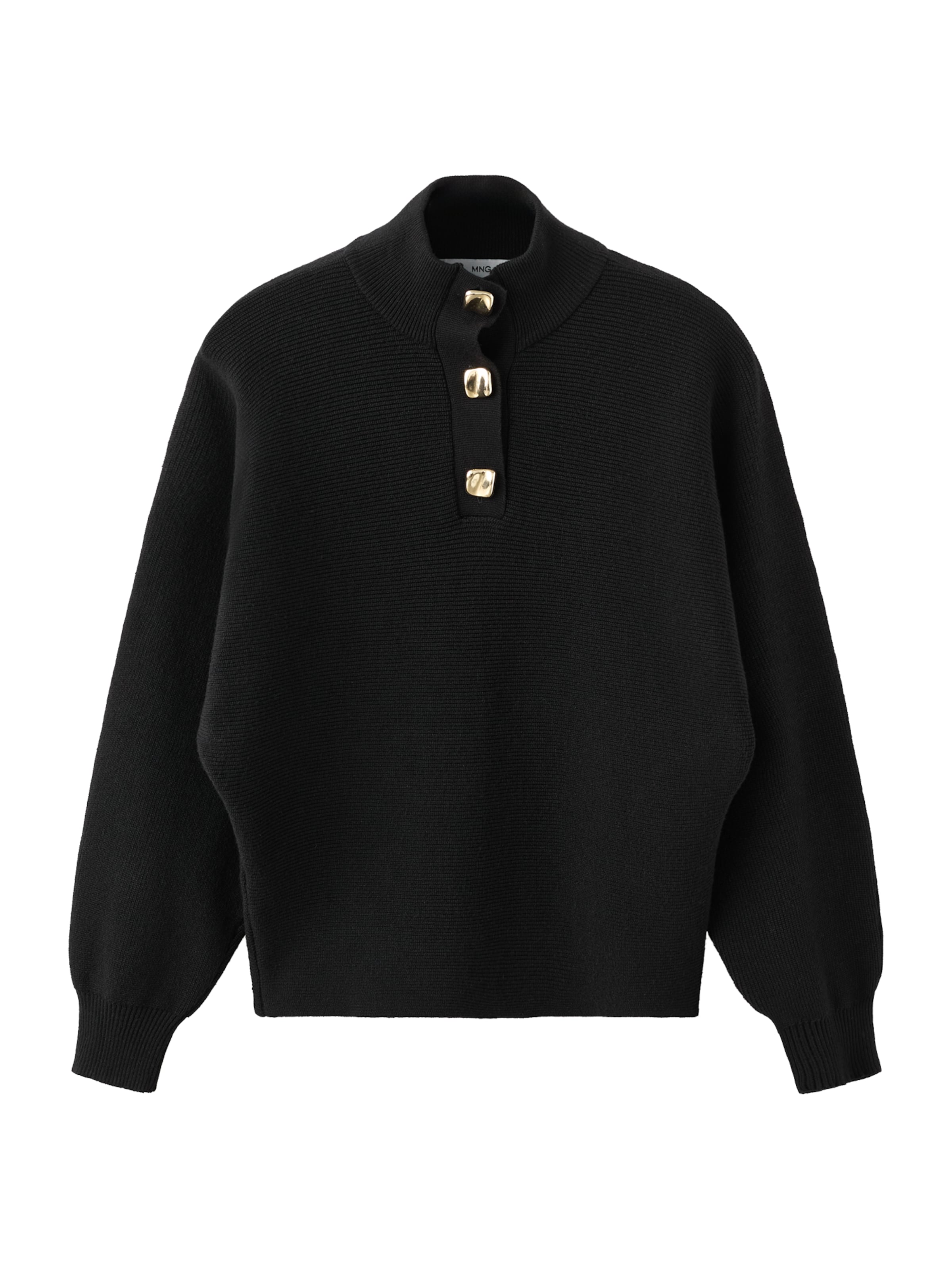 MANGOPulover 'UPTOWN' - crna boja: prednji dio