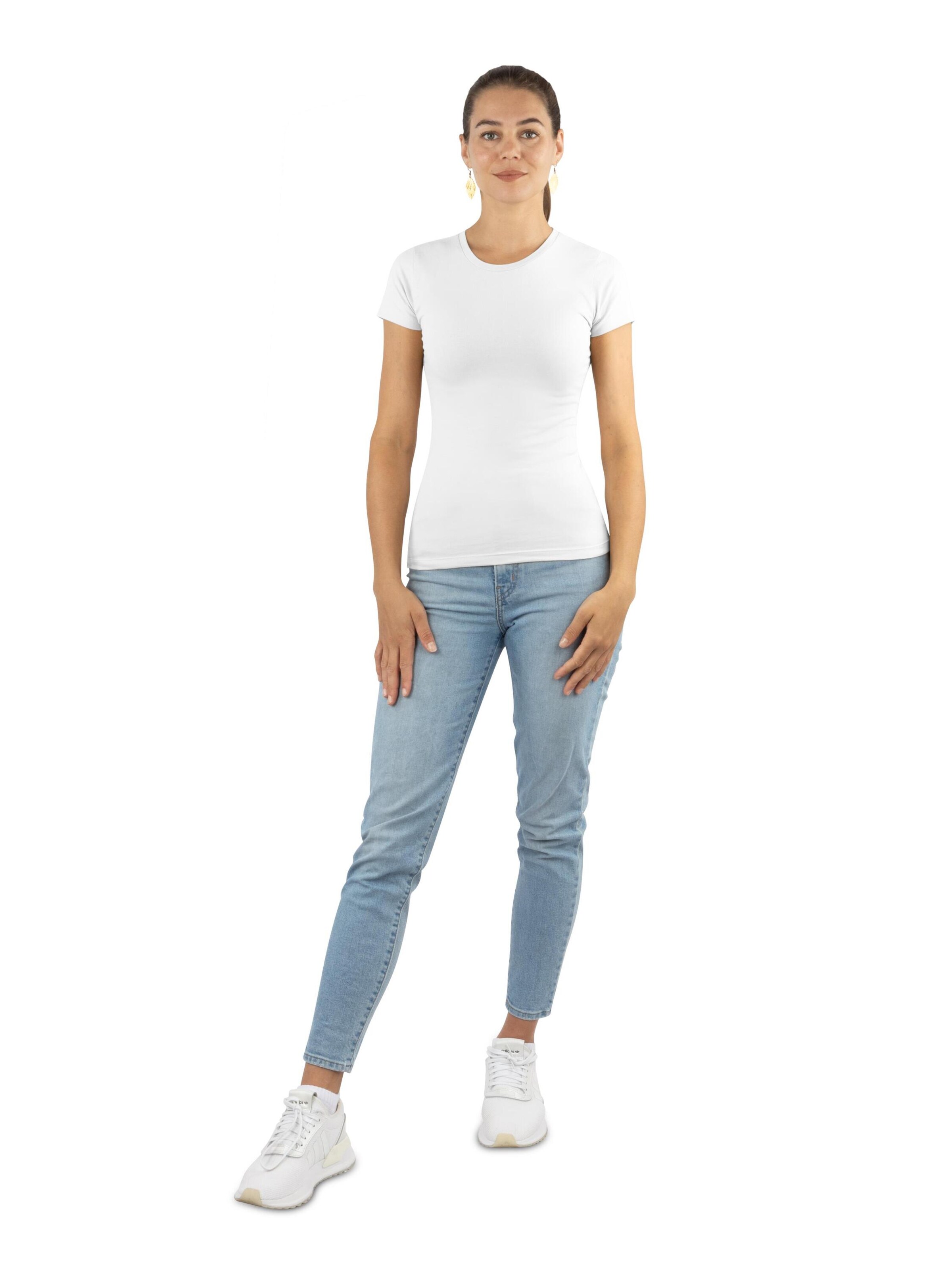 Janice Shirt ' Nice ' in Wit