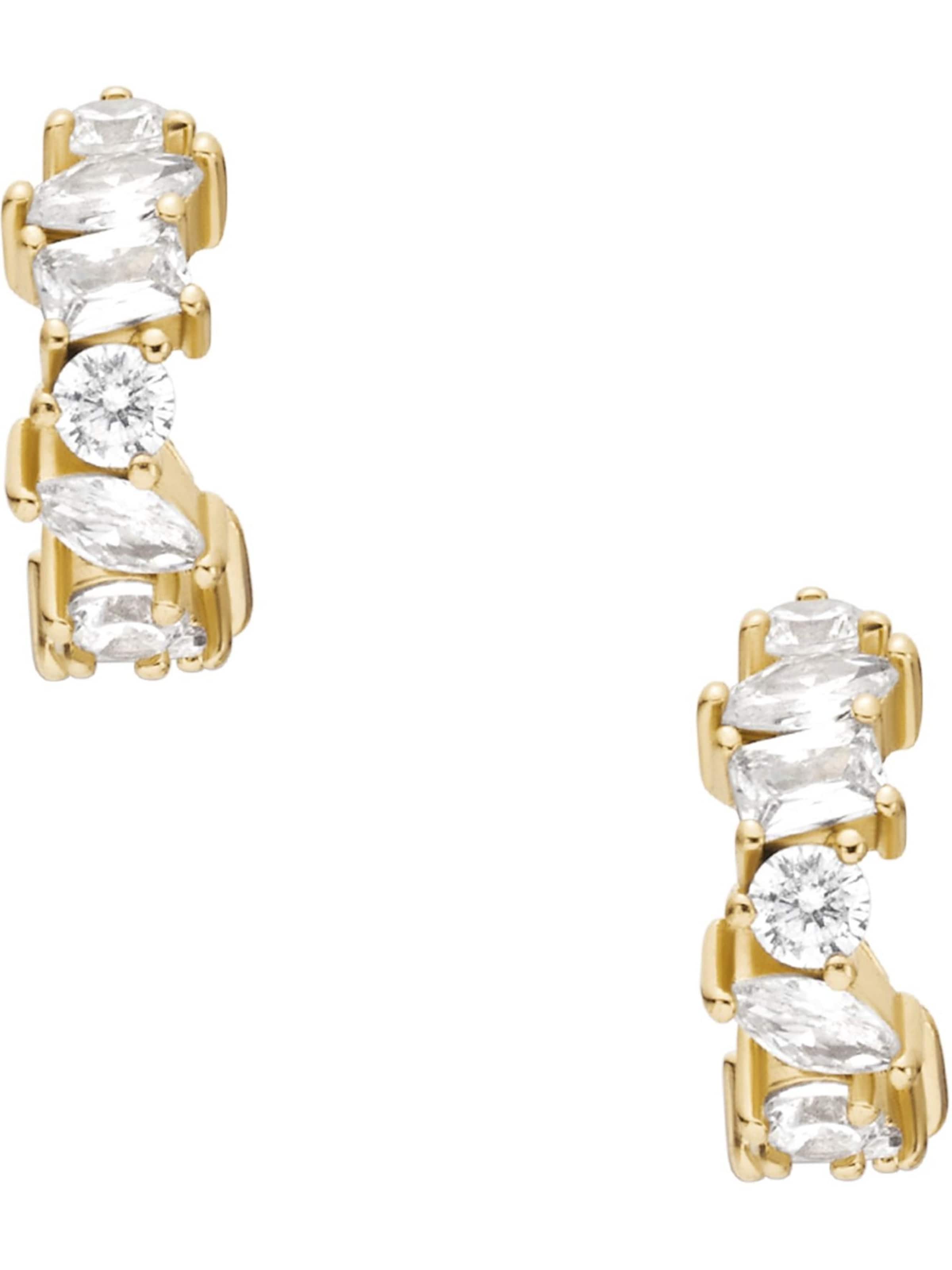 FOSSIL Earrings in Gold: front