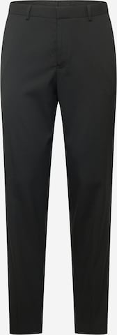 Coupe slim Pantalon chino BURTON MENSWEAR LONDON en noir : devant