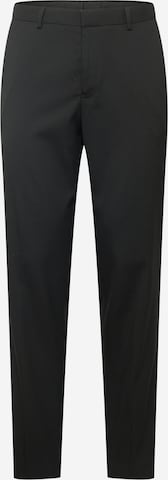 BURTON MENSWEAR LONDON Slim fit Chino trousers in Black: front