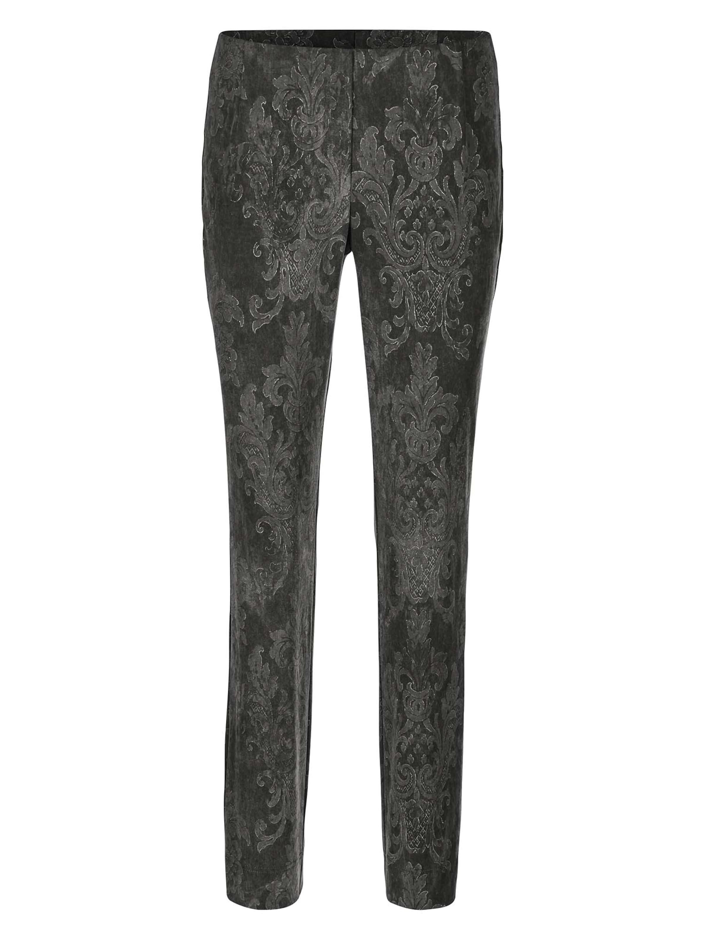 Effilé Pantalon MADELEINE en vert : devant