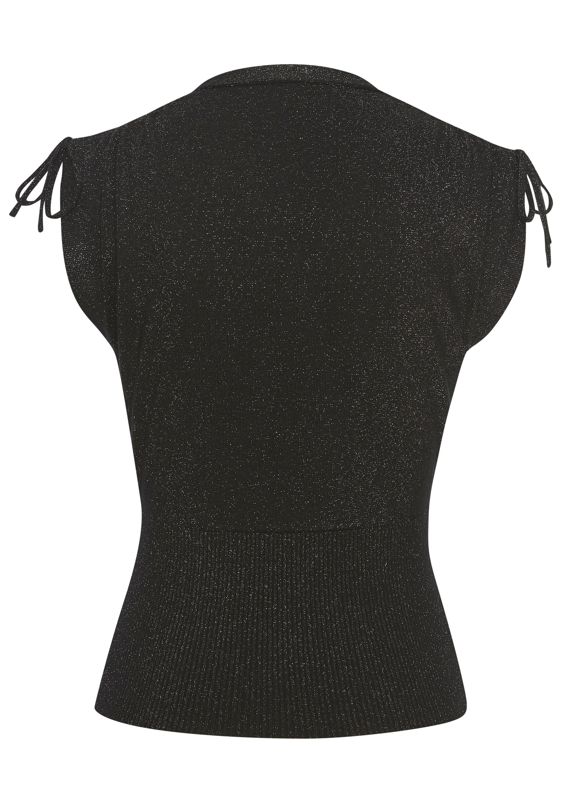LASCANA Knitted top in Black