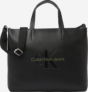 Calvin Klein Jeans Shoppingväska i svart: framsida
