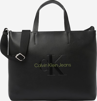 Calvin Klein Jeans Shopper in apfel / schwarz, Produktansicht