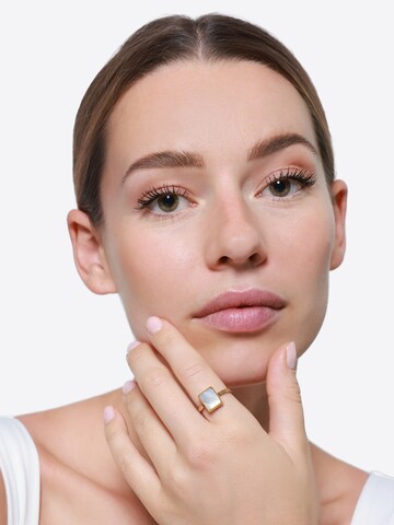 Heideman Ring 'Lenya' in Gold: Vorderseite