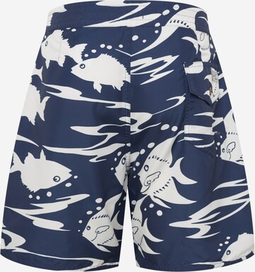 Polo Ralph Lauren Badeshorts 'PALM ISLAND' in Blau