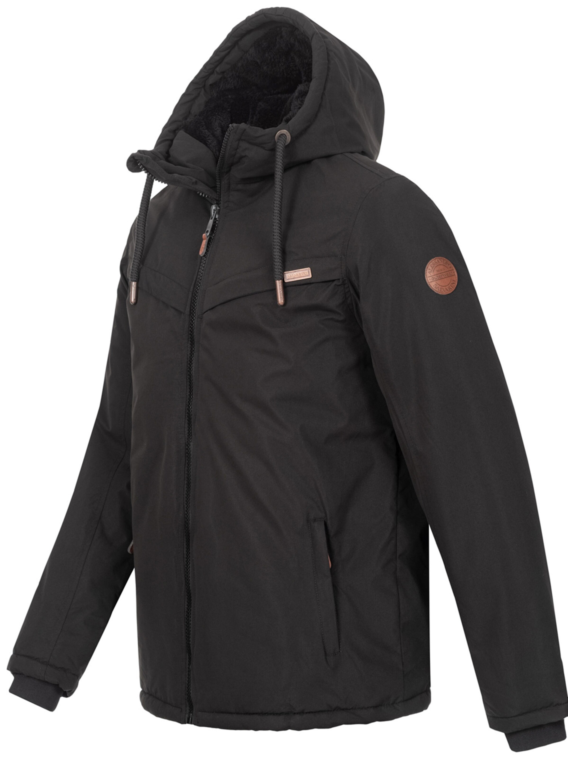 Alessandro Salvarini Winterjacke in Schwarz