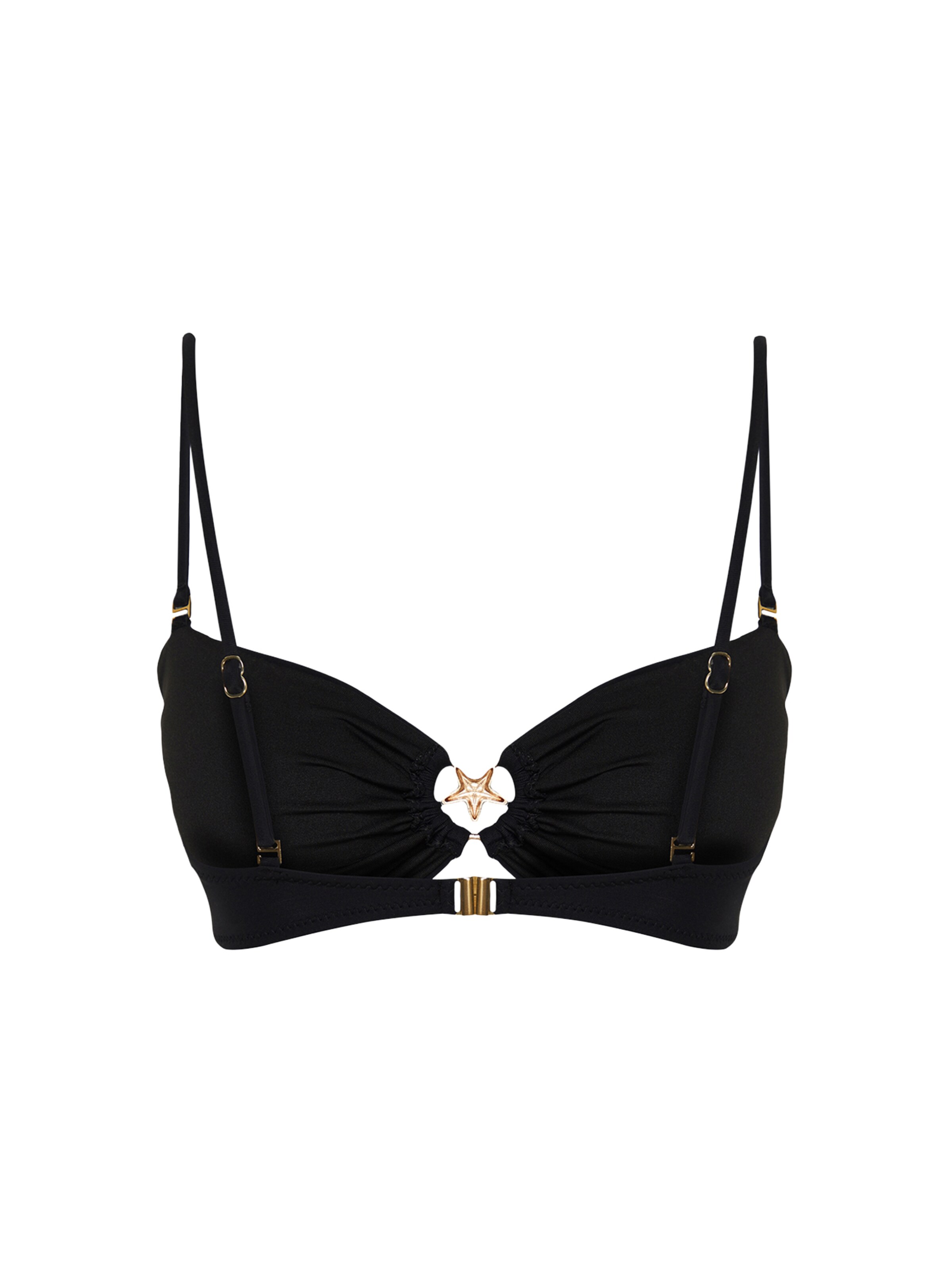 Bandeau Hauts de bikini Trendyol en noir