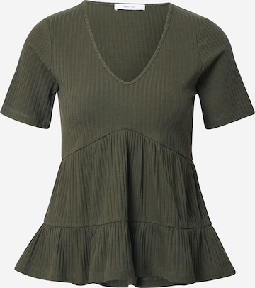 T-shirt 'Ines' ABOUT YOU en vert : devant