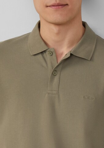 s.Oliver Poloshirt in Grün