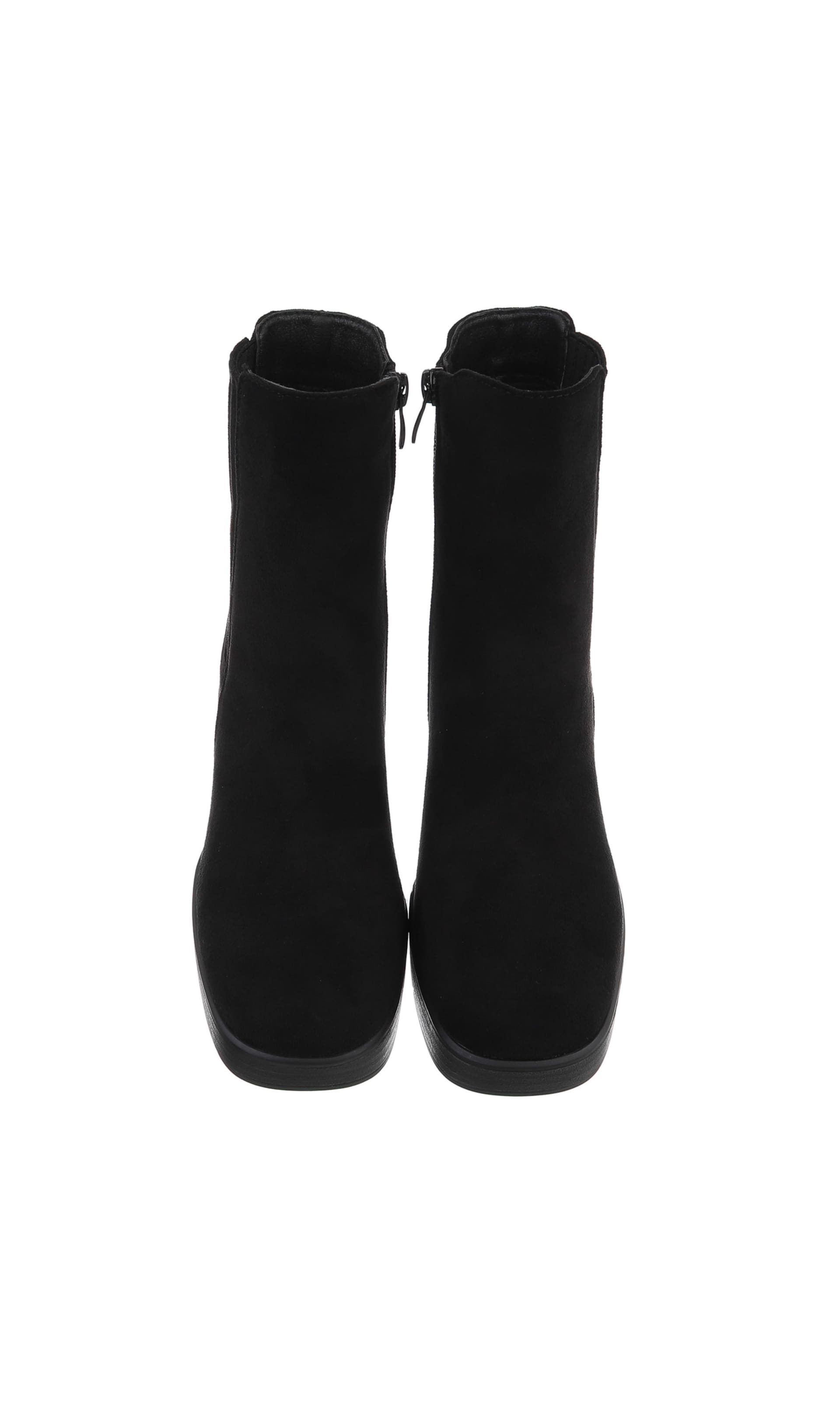 Ital-Design Stiefelette in Schwarz