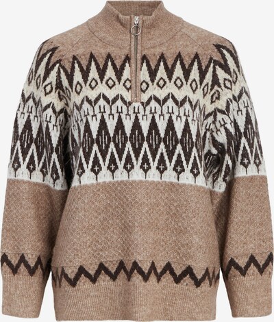 OBJECT Sweater in Beige / Light brown / Dark brown / White, Item view