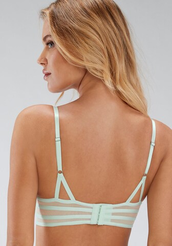 LASCANA Push-up BH in Groen