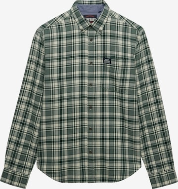 Superdry Hemd in Grün: Vorderseite