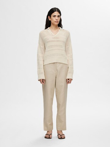 Pull-over SELECTED en beige