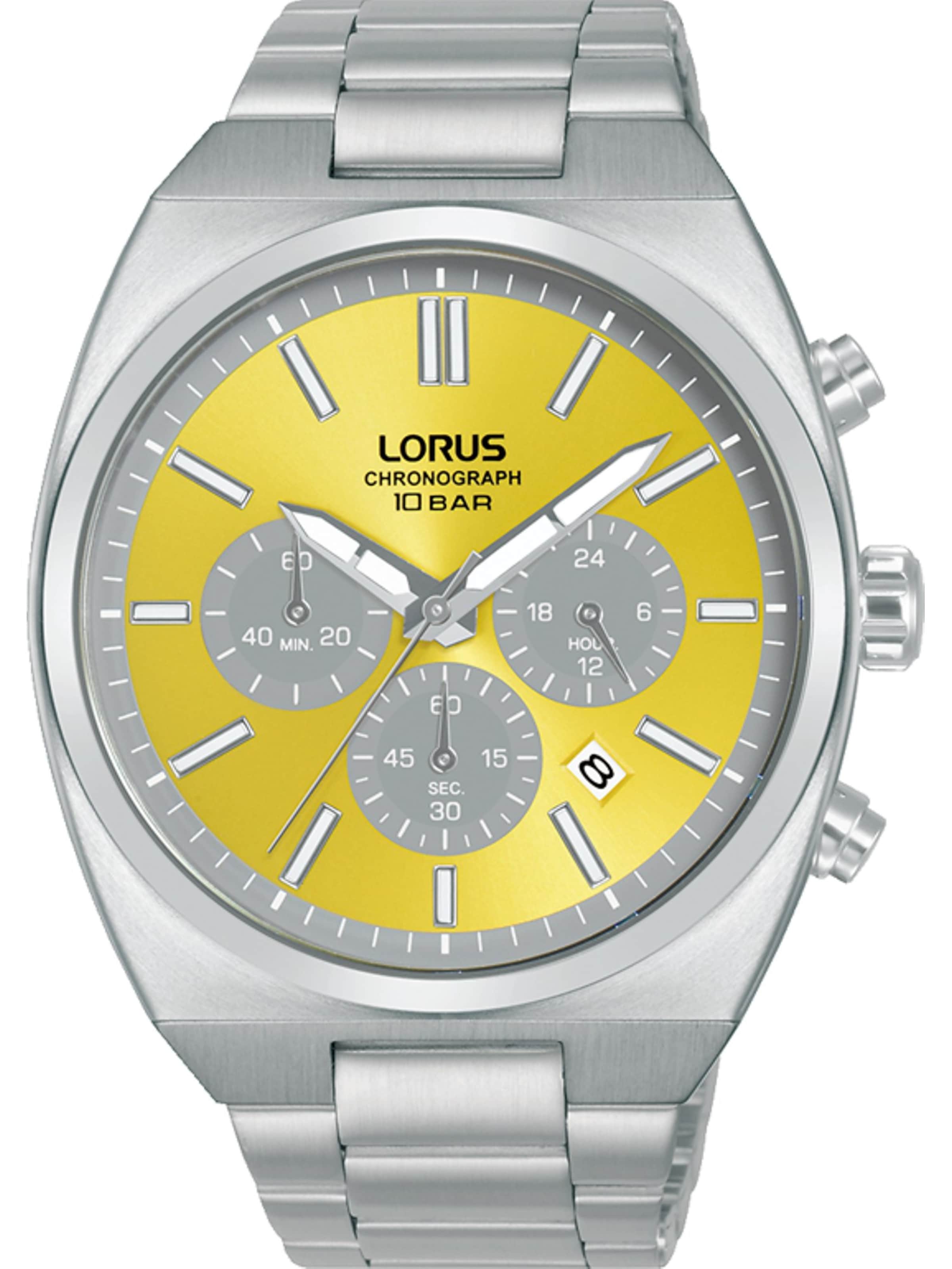 LORUS Analog Watch in Silver: front