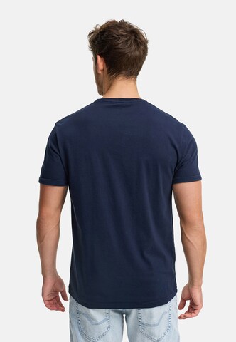 INDICODE JEANS Shirt 'INHerbst' in Blauw